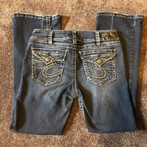 Silver Suki Surplus Mid Wash Boot Cut W30/L30